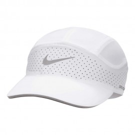 Nike Cappellino Running Dri-Fit Adv Fly Bianco Anthracite Reflective