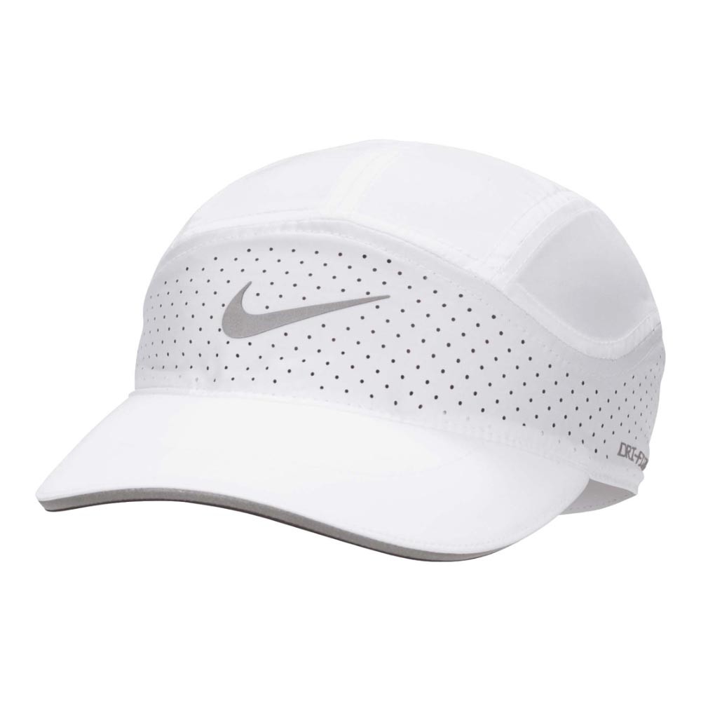Nike Cappellino Running Dri-Fit Adv Fly Bianco Anthracite Reflective