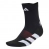 ADIDAS Calze Running Adizero Quarter Nero Bianco