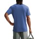Nike Dri-Fit Maglietta Palestra Dri Fit Cotton Azzurro Uomo