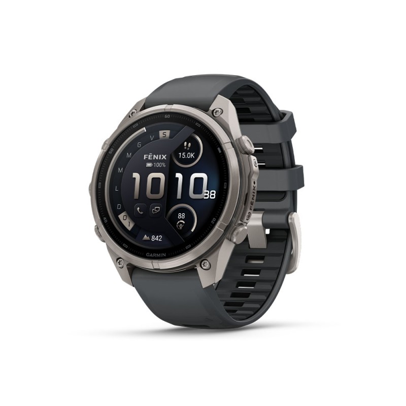 Garmin Fenix 9 Pro Amoled Inreach 47 Bare Titanium Graphite