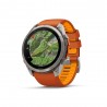 Garmin Fenix 9 Pro Amoled Inreach 51 Bare Titanium Autumn