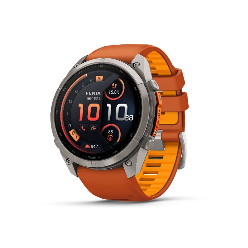 Garmin Fenix 9 Pro Amoled Inreach 51 Bare Titanium Autumn