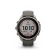 Garmin Fenix 9 Pro Solar Inreach 47 Bare Titanium Grigio Silver