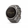 Garmin Fenix 9 Pro Solar Inreach 51 Bare Titanium Grigio Silver