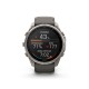 Garmin Fenix 9 Pro Solar Inreach 51 Bare Titanium Grigio Silver