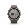 Garmin Fenix 9 Pro Solar Inreach 51 Bare Titanium Grigio Silver