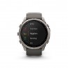Garmin Fenix 9 Pro Solar Inreach 51 Bare Titanium Grigio Silver
