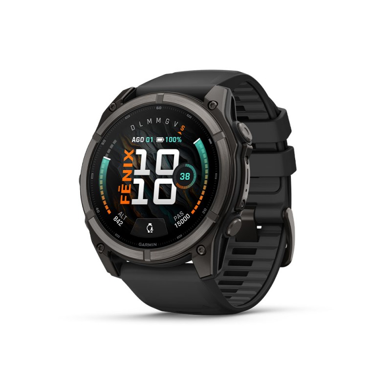 Garmin Fenix 9 Amoled Dlc 51 Carbon Grigio Nero