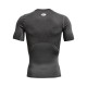 Under Armour T-Shirt Palestra Hg Compression Grigio Uomo