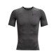 Under Armour T-Shirt Palestra Hg Compression Grigio Uomo