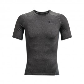 Under Armour T-Shirt Palestra Hg Compression Grigio Uomo