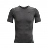 Under Armour T-Shirt Palestra Hg Compression Grigio Uomo