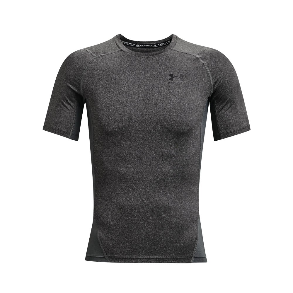 Under Armour T-Shirt Palestra Hg Compression Grigio Uomo