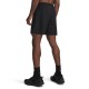 Under Armour Shorts Sportivi Woven Wordmark Nero Lime Uomo