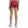 Under Armour Shorts Sportivi Heat Gear Bordeaux Donna