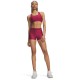 Under Armour Shorts Sportivi Heat Gear Bordeaux Donna