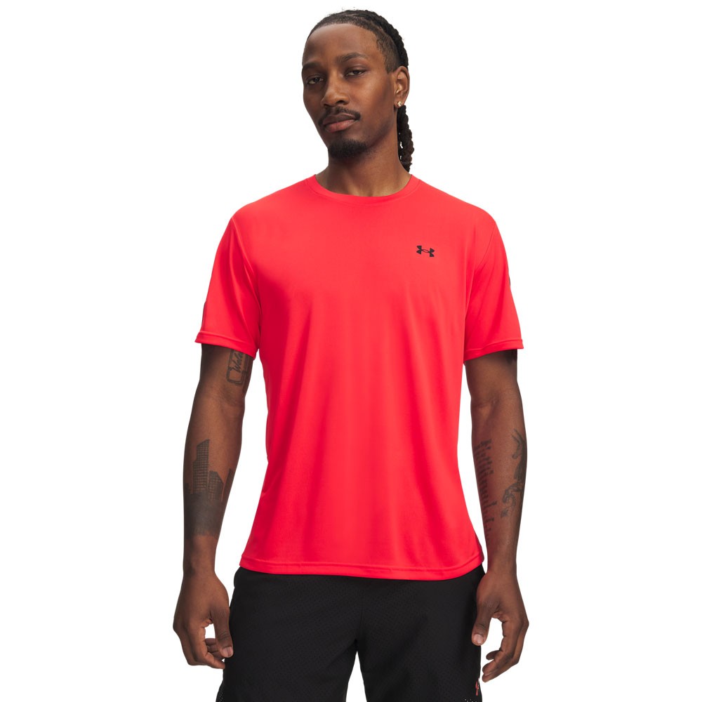 Under Armour T-Shirt Palestra Taping Fuxia Uomo