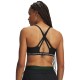 Under Armour Reggiseno Sportivo Crossback Low Strappy Nero Donna