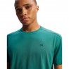 Under Armour Bouncy T-Shirt Palestra Verde Uomo