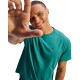Under Armour Bouncy T-Shirt Palestra Verde Uomo