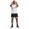Under Armour Bouncy T-Shirt Palestra Bianco Uomo