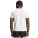 Under Armour Bouncy T-Shirt Palestra Bianco Uomo