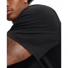 Under Armour Bouncy T-Shirt Palestra Nero Uomo