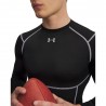 Under Armour T-Shirt Palestra M L Elite Comp Hg Nero Uomo