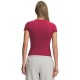 Under Armour T-Shirt Palestra Motion Fitted Bordeaux Donna