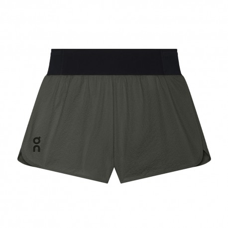 On Pantaloncini Running Performance Volt Espresso Donna