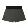 On Pantaloncini Running Performance Volt Espresso Donna
