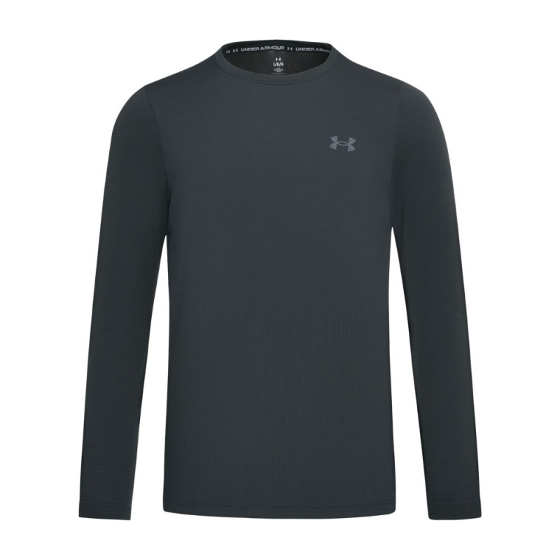 Under Armour Maglia Running Wool Ua Run Titanium Dusty Uomo