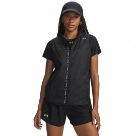 Under Armour Gilet Running Ua Velociti Cstorm Ultimate Nero Donna