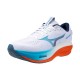 Mizuno Wave Rider 30 Bianco Blu - Scarpe Running Uomo