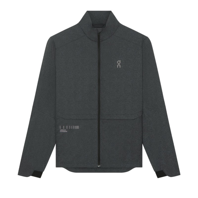 On Giacca Running Weather Lumos Nero Eclipse Donna