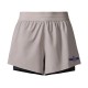 Nike Pantaloncini Running Swift 2In1 Berlin Grigio Donna
