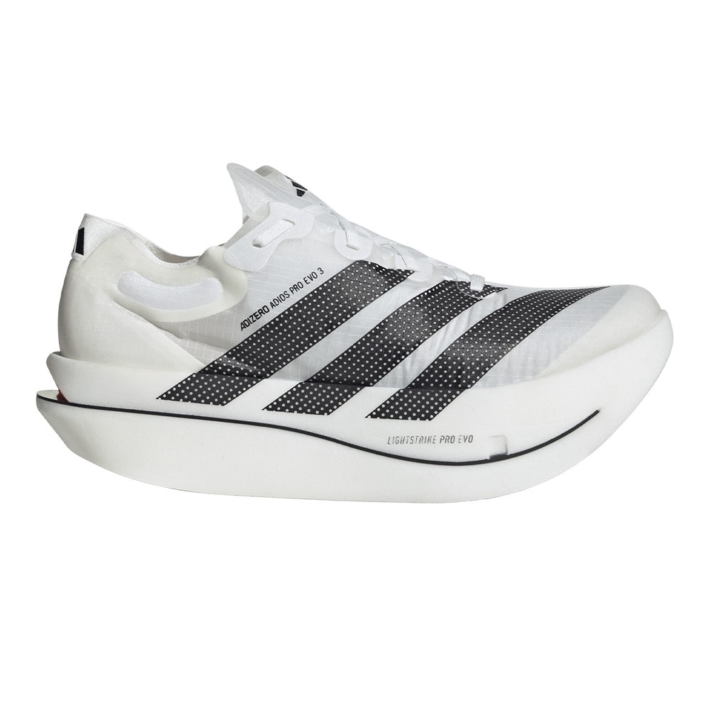 Adidas ADIZERO Adios Pro Evo 3 Bianco Nero - Scarpe Running Uomo