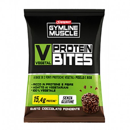 Gymline Muscle Vegetal Protein Bites Cioccolato Fondente 54 g.