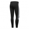 ADIDAS leggings running 7/8 3 stripes nero donna