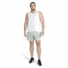 Nike Canotta Runnig Dri-Fit Miler Bianco Grigio Uomo