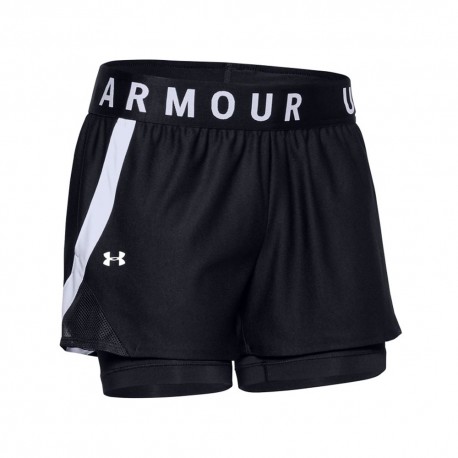 Under Armour Pantaloncino Palestra Elastic Nero Donna