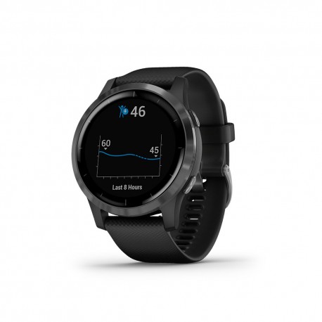 Garmin Gps Trekking Vivoactive 4 CRivest Nero Grigio