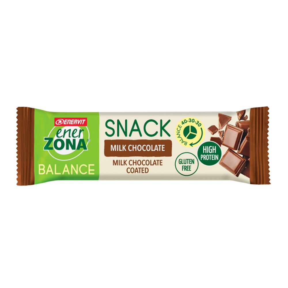 Enervit Barretta Proteica Enerzona Snack Cioccolato al Latte