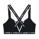 Under Armour Reggiseno Sportivo Cross Back Low Nero Donna