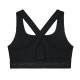 Under Armour Reggiseno Sportivo Cross Back Mid Nero Donna