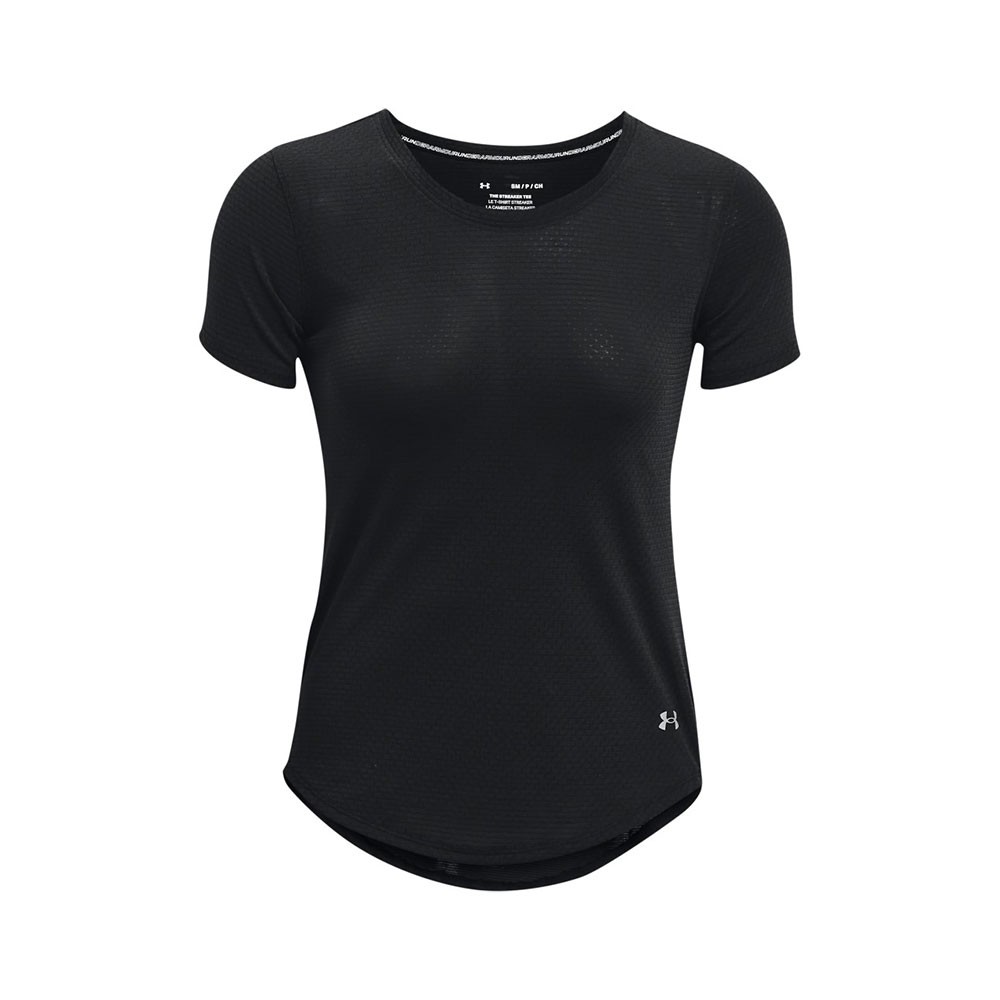 Under Armour Maglia Running Streaker Nero Donna