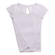 On Maglia Running Active Flow Bianco Donna
