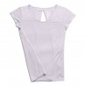 On Maglia Running Active Flow Bianco Donna