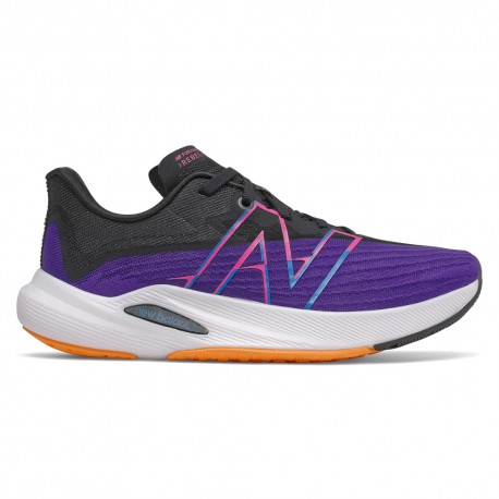 New Balance Scarpe Running Fuelcell Rebel V2 Nero Viola Donna